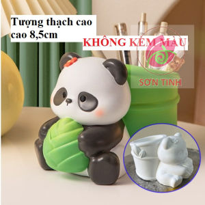 Tượng thạch cao E7 Cáo hồ ly 9 đuôi dễ thương cao (Không kèm màu) tô tượng đồ chơi cho trẻ