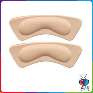 AIK แผ่นกันกัด ข้อเท้า กันรองเท้ากัด แผ่นกันรองเท้ากัด เนื้อนิ่ม ช่วยแก้รองเท้าหลวม 1 แพค ต่อ คู่ Sponge heel pad