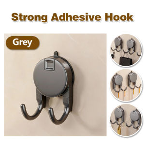 【✅SG stock】Strong Suction Cup Hook - Double Head No Drilling Heavy Duty Waterproof