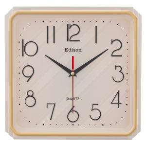 Jam Dinding Edison EQ 27 T25 Timbul 279 mm x 287 mm