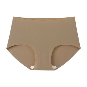 M-5XL For 40-120kg Plus Size Women Panties Ladies Seamless Comfortable Breathable Mid Waist Antibacterial Classic Briefs