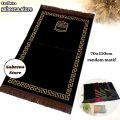 SAJADAH POLOS SAJADAH DEWASA SAJADAH BESAR 70 X 110 CM SAJADAH TURKI BAHAN BULU. 