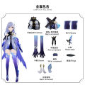 2025 Genshin Impact Sir Kirk cos Cosplay Anime Game skirk Dadaria cosplay Women's Costume Set. 