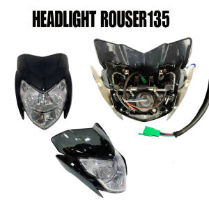 Motorcycle Headlight Assy Rouser135 (Blue/Red/Black)