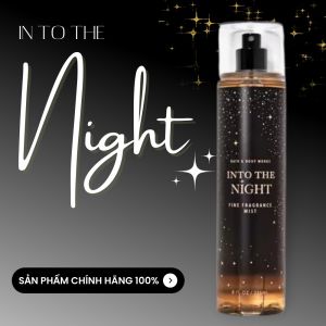 Xịt Thơm Toàn Thân Bath And Body Works Into The Night Quyến Rũ Ngọt Ngào Chai 236ml