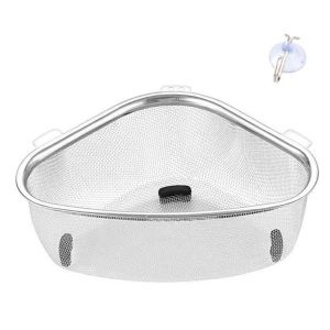 GUHEHARD Adjustable Multi-functional Kitchen Sink Peel Egg Filter Food Vegetables Drain Basket Drainier Rack Garbage Filter Strainer