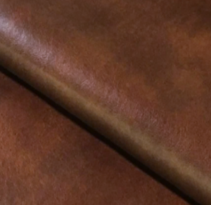Premium Leather Washed Mahogany Upholstery Fabric per Yard Home Car Interior DIY