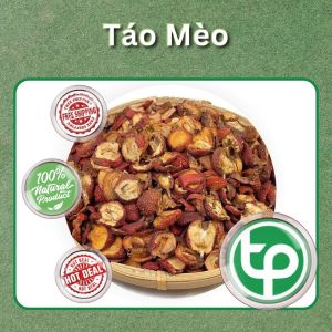 Táo mèo sapa sấy khô túi lớn loại 500g - Thảo Dược Tấn Phát - Hỗ trợ cải thiện sức khoẻ