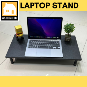 Laptop Stand Monitor Stand Raiser Increased Shelf Base Table Storage Tray Riser Rak Laptop Monitor