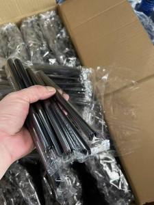 Merkon Boba Straws Milk Tea Plastic Straws 11mm X 223mm -22cm 100 pcs per pack Drinkware accessories disposable straw