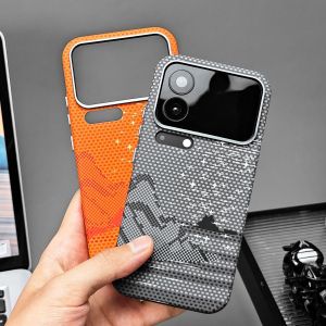 Built-in Magnetic for Mi 17 Ultra Carbon Fiber Kevlar Texture for Magsafe Phone Case For Xiaomi 17 Pro Max Slim Cover  ﻿