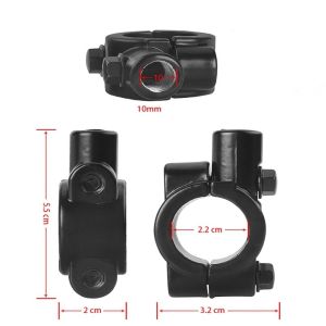 Giá đỡ gương xe máy hợp kim nhôm bền đẹp chống gỉ