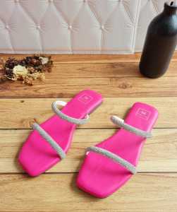 NEW ARRIVAL ABBUSHOES RN 09 sendal flat tali import 1cm