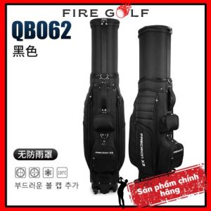 Túi đựng gậy golf PGM Precision X3 CHÍNH HÃNG QB062 nắp cứng 4 bánh đa năng có phanh chống trượt