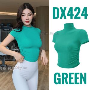 Sports.Styles.id Baju crop DX424 wantia turtle neck olahraga