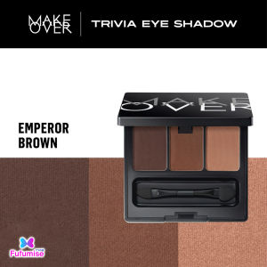 MAKE OVER Trivia Eye Shadow | Easy to Blend | Long Wearing | Eyeshadow Palatte 6g