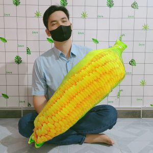 GỐI ÔM QUẢ BẮP GỐI ÔM 3D TRÁI BẮP NHỒI BÔNG 100% GÒN MỀM MỊN HÀNG VIỆT NAM