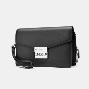 Túi clutch nam cao cấp da thật LECOS - LC8