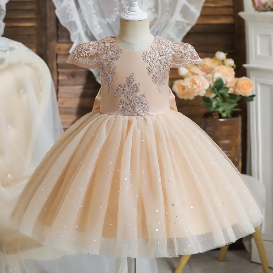 Peach Butterfly Dress, First Birthday Party Baby Dress, Flower Girl Gown,  Tutu Toddler Dress, Special Occasion Dress, Fairy Princess Dress - Etsy |  Butterfly flower girl dress, Flower girl gown, Flower girl dresses