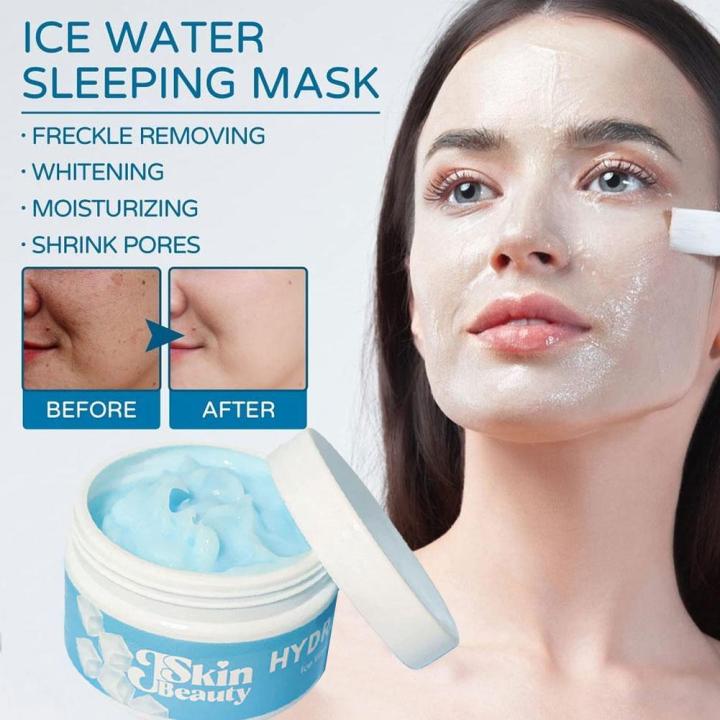 Beauty Moisturizing Ice Water Sleep Mask Skin Beauty Hydra Moist Ice