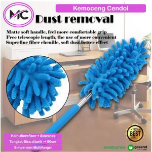 Kemoceng Cendol Bahan Microfiber Kemoceng Microfiber Panjang Cendol Lap Pembersih Debu Mobil Ruang Tamu Praktis