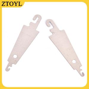 ZTOYL  10 cái móc thép kim threader giúp cho tay may ruy băng thêu chữ thập công cụ