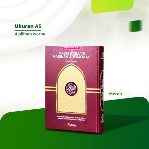 Maghfirah Pustaka - Custom AlQuran MADINAH RASM UTSMANI Ukuran Sedang Terjemah HC A5 Waqaf Ibtida