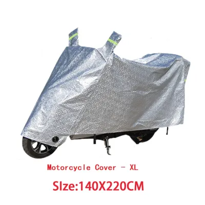 Rainproof Waterproof Motorcycle Cover Foldable Scooter Electric Bicycle Snow UV Anti Dust Shell Outdoor Protective Indoor