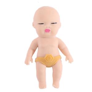 Mini Búp bê em bé co giãn đồ chơi bóp giật gân đồ chơi cho giải nén văn phòng căng thẳng TPR đồ chơi anxietyrelief văn phòng sinh viên ủng hộ