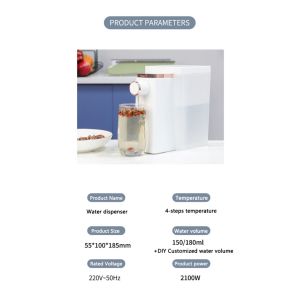 🇸🇬 [In Stock]Instant Hot Water Dispenser Portable Water Dispenser  Quick Hot Boiling Water Automatic Smart Dispenser 飲水機