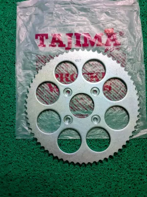 GEAR 60T// 65T FIT NEW/ GIR BELAKANG //GIGI TARIK HONDA SUPRA FIT NEW 60 T/ 65 T REVO 100 REVO ABSOLUTE BLADE