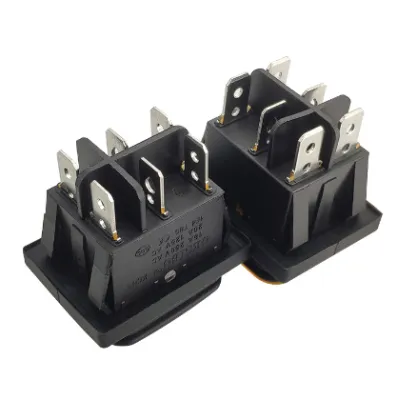 Saklar Toggle Daya On-Off-On 6 Pin 12 V DC Mayitr LED Tahan Air switch