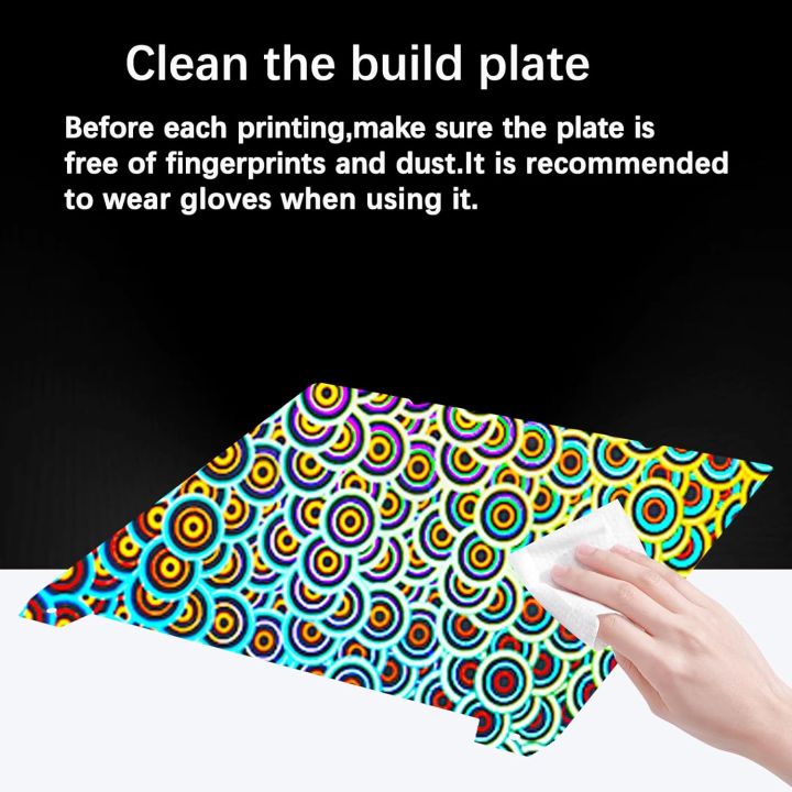 ENERGETIC PEI Sheet 220x240mm Double Sided Textured PEI Spring Steel Magnetic Build Plate For Anycubic Mega S 3D Printer Bed - 7