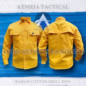 Kemeja Lapangan M-Tac Bahan American High Quality Seragam Kerja Pertambangan