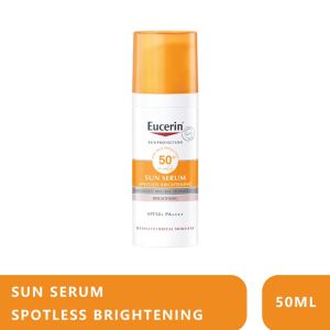 Eucerin Spotless Brightening Sun Serum Sunscreen Anti-Pigment Brightening Sun Serum Fade Dark Spots & Protect Skin From UV