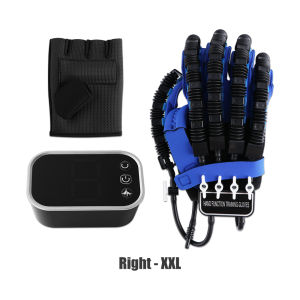 Suolaer Hand Rehabilitation Robot Physiotherapy Gloves Hemiplegia Device Stroke Recovery Equipment Left Right Hand Therapy Massage Glove