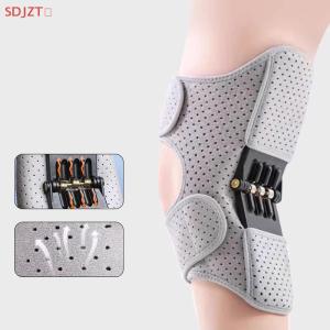 🚚【Local Express Delivery】🚚 Powerful Rebound Springs Knee Assistive Device Non-Slip Breathable Knee Booster Adjustable Spring Stabilizer Brace Joint Support