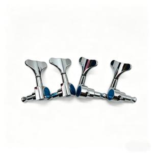 NEW 4Pcs Electric Bass Guitar Machine Heads Tuners Guitar Tuning Pegs Open Gear Guitar Parts