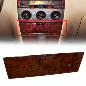 secr Car Front Center Console Storage Case Panel Cover Peach Wood For BYD For F3 F3R For Toyota For Corolla Car Interior Accessories 5B8Q6