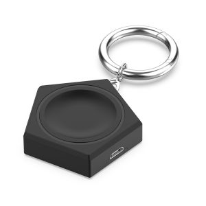 Portable Charger for Samsung Galaxy Watch 8 Classic 7 FE 40mm 44mm 46mm Galaxy Watch Ultra 2025 Magnetic Keychain Wireless Charger USB C & Micro