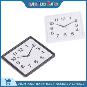 JiaShuo Baby Toy Quy mô 1:12 nhựa Dollhouse thu nhỏ Đồng hồ treo tường trang trí nội thất phụ kiện đồ chơi