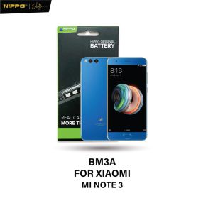 Hippo Baterai Xiaomi BM3A Mi Note 3 3500Mah Battery Batere Batrai Batre High Capacity Original Cell Garansi resmi
