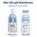 Sữa tắm gội Babydream giúp bé ngủ ngon 500ml (Đức). 