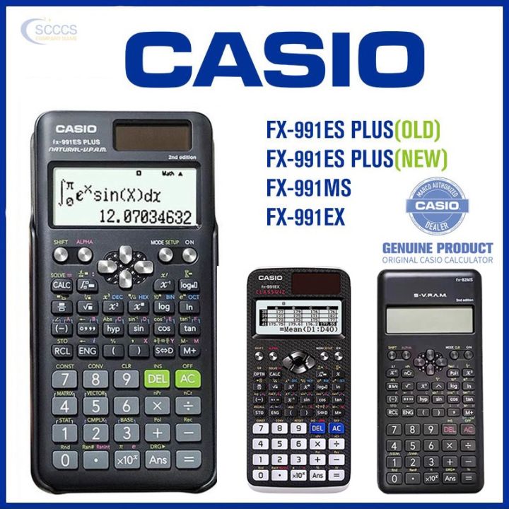 Scientific Calculator CASIO Fx991ES Plus FX82MS Fx991EX Latest