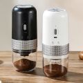 QUA Ceramic Grinding Core Electric Coffee Grinder Adjustable Settings Cordless Coffee Bean Grinding Tool Multi-functional One Click Start Coffee Beans Mill Travel. 