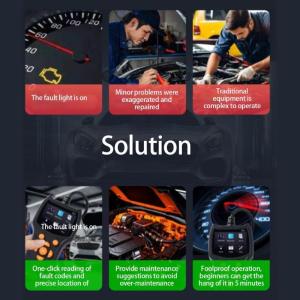 Check Engine Fault OBD2 Scanner Diagnostic Tool for All OBD2 Vehicles 2.4in Screen Car Code Reader OBDII/EOBD Scan Tool