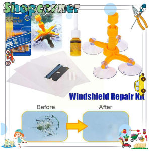 Alat Perbaikan Kaca Mobil/Car Windshield Repair Kit/ Car Glass Crack Repair Tool Quick Fix Car Cracked Glass