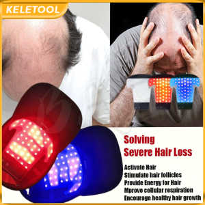 Red Light Therapy For Hair Fast Growth Cap Red Infrared Light Therapy Device For Hair Loss Treatment