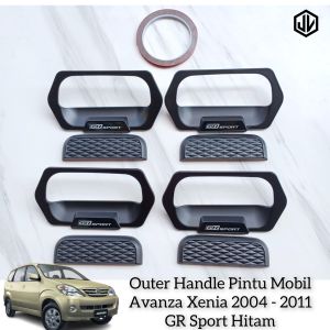 Outer Cover Handle Pegangan Pintu Mobil Avanza Lama Xenia Lama 2004 - 2011 GR SPort Hitam