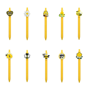 5PCS Retractable Ballpoint Pen Black Inks Office Writing Pen School Writing Supplies for Journaling Writing Note Taking